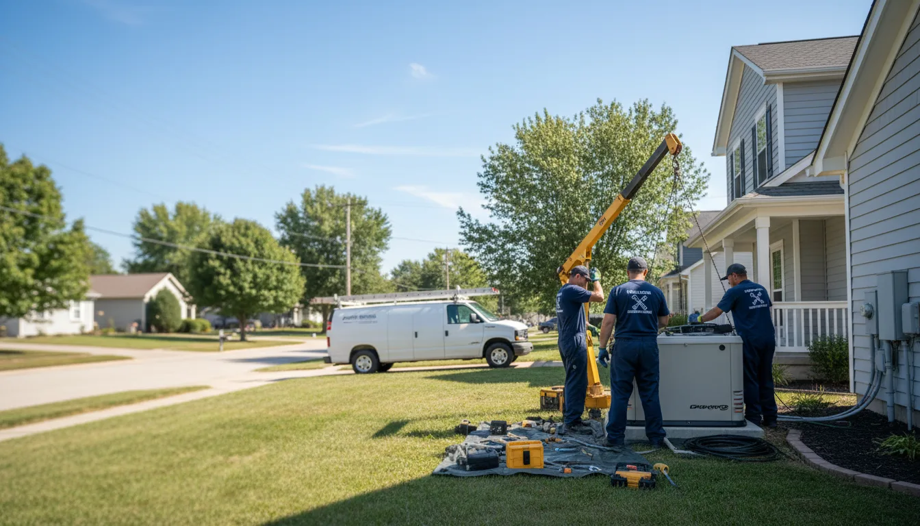 Generator Installation in Newhall, IA near me